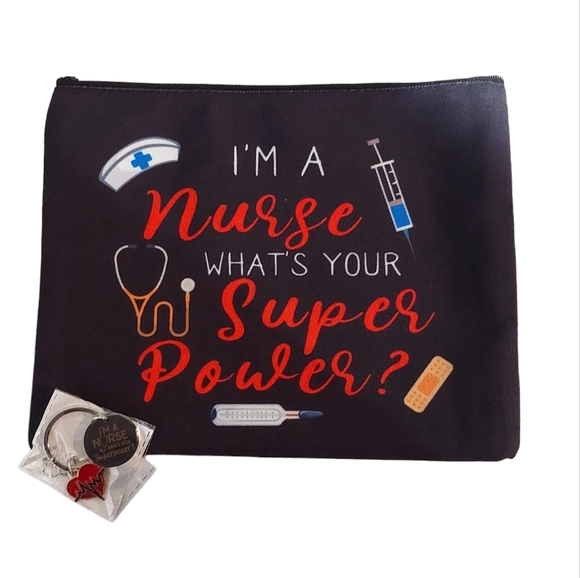 Other - NURSE bag and key chain set